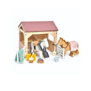 Caballos en el Establo